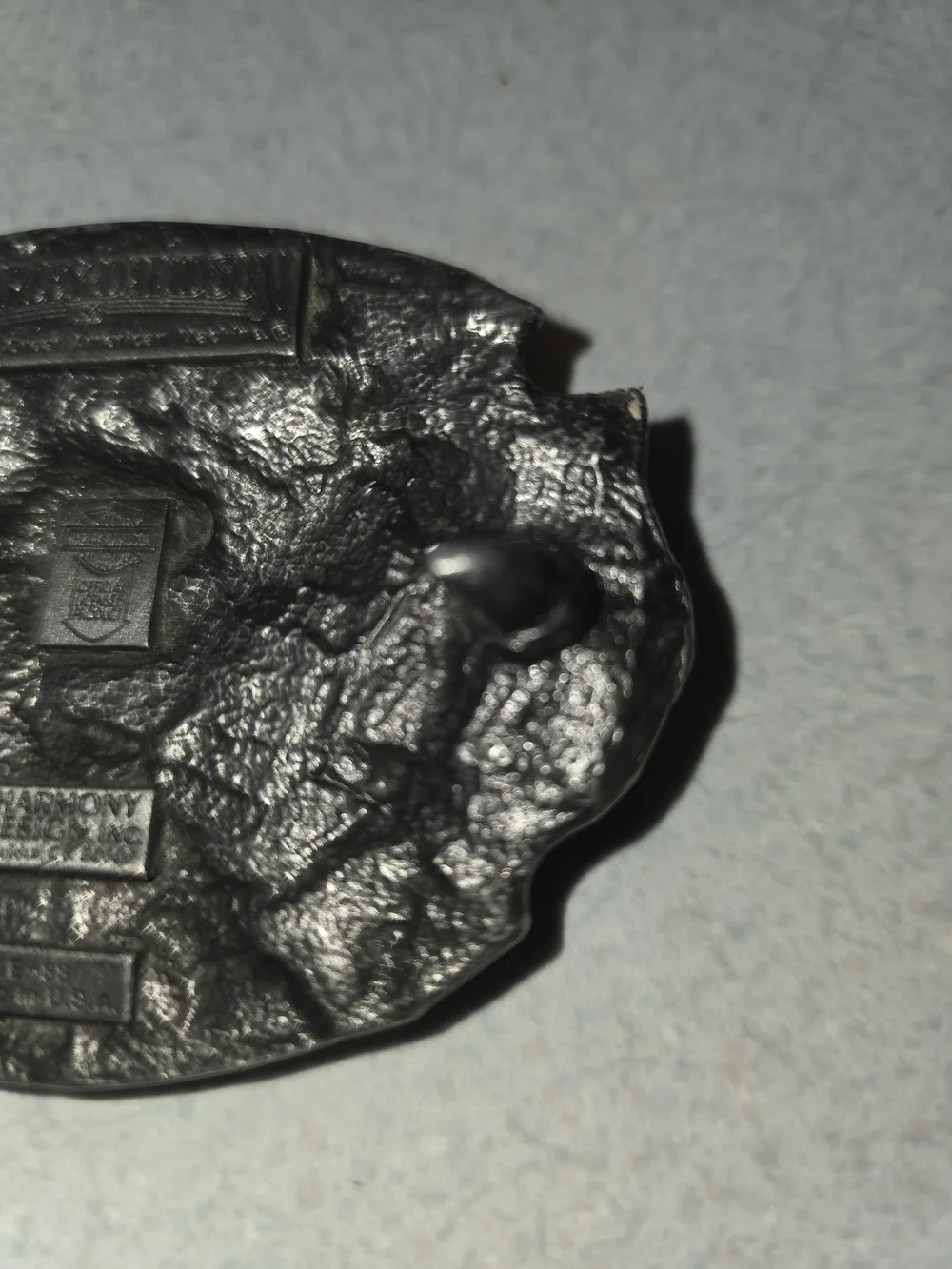 Harley-Davidson Silver Eagle 'Made in USA' Belt Buckle
